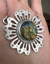 Load image into Gallery viewer, Wildflower quote necklace
