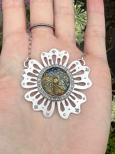 Load image into Gallery viewer, Wildflower quote necklace
