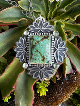 Load image into Gallery viewer, Floral talisman necklace
