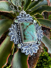 Load image into Gallery viewer, Floral talisman necklace
