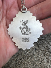 Load image into Gallery viewer, Floral talisman necklace

